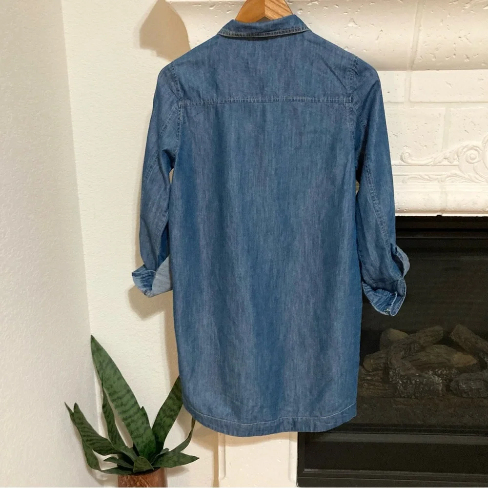 Jaime Demim Chambray Dress Sixe Small S - Picture 2 of 9